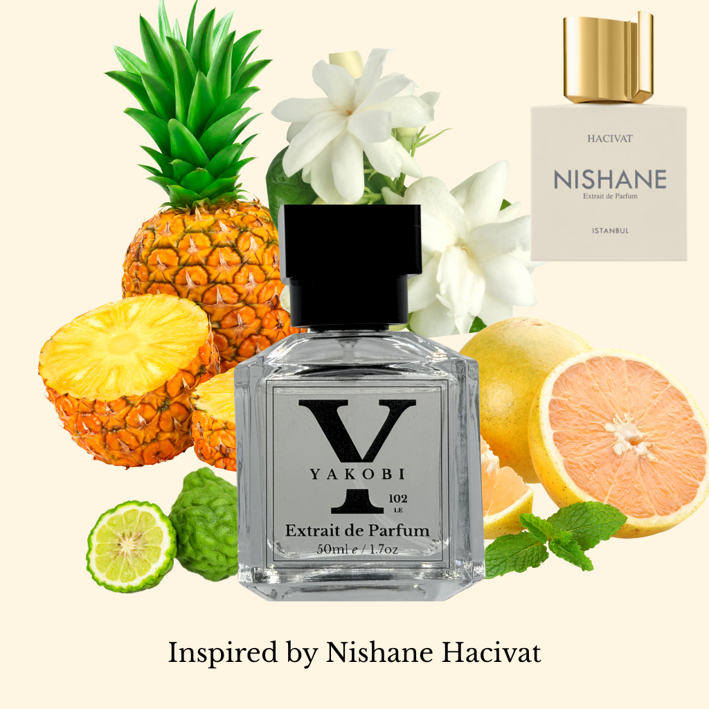 102 LE - 2ml Sample Bottle Inspired by Nishane Hacivat 2017 - Yakobi Fragrance