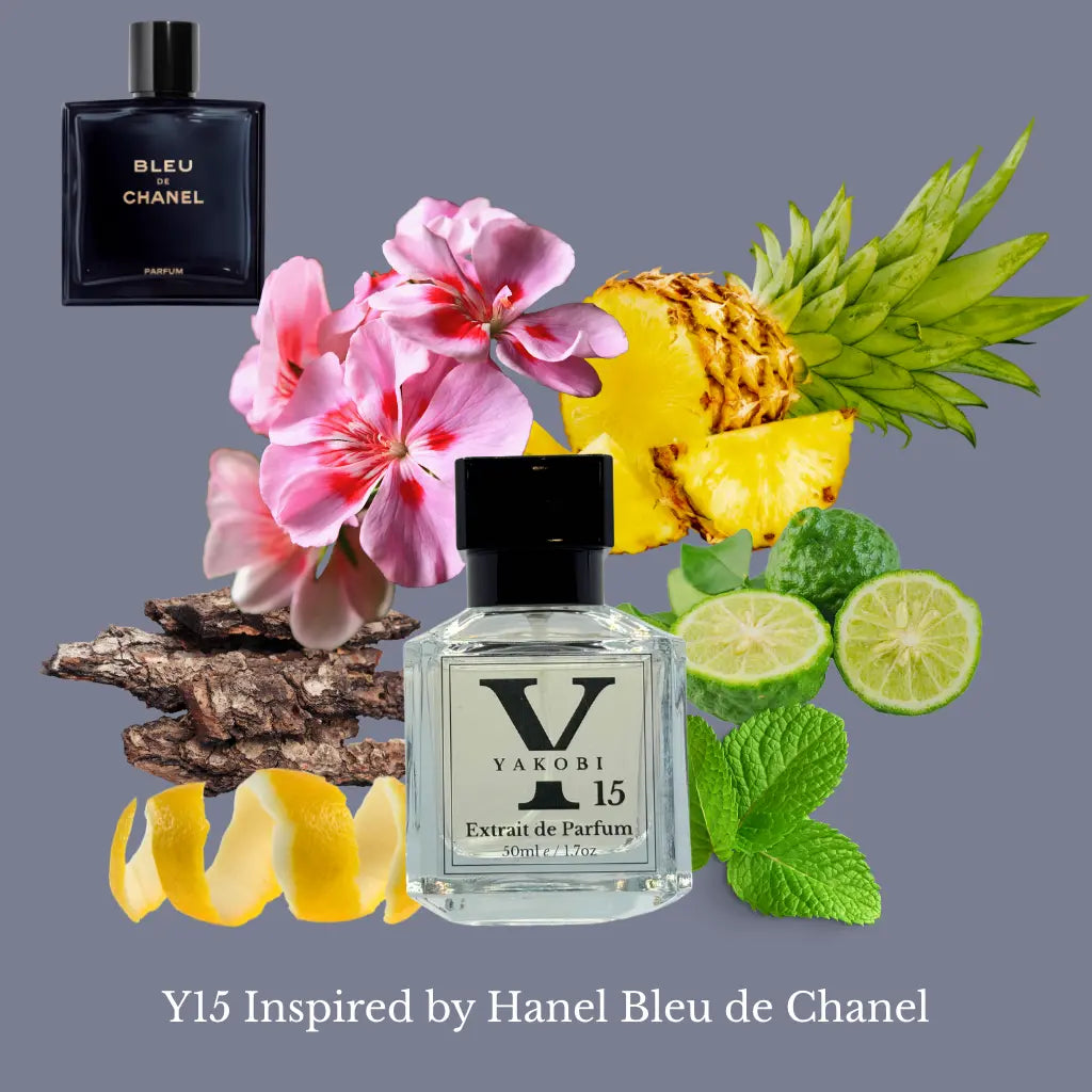 Y15 - 2ml Sample Bottle Inspired by Chanel Bleu de Chanel Parfum 2018 - Yakobi Fragrance