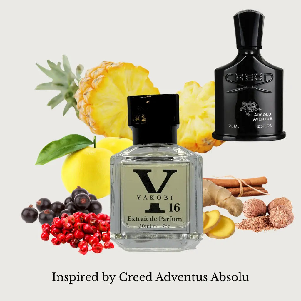 Y16 - 2ml Sample Bottle Inspired by Creed Adventus Absolu 2023 - Yakobi Fragrance