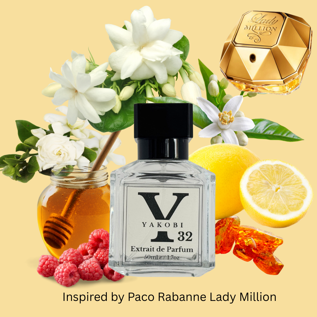 Y32 Inspired by Paco Rabanne "Lady Million" 2010 Yakobi Fragrance
