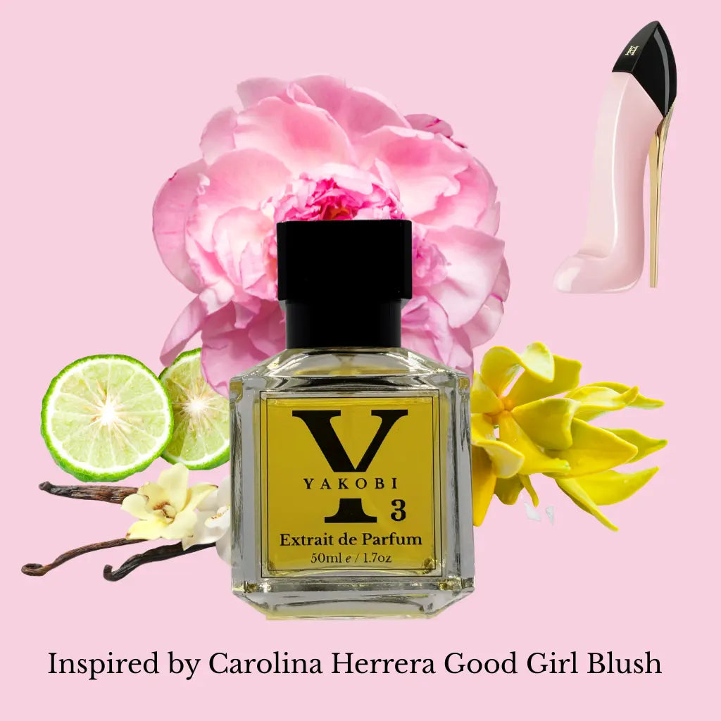Y3 - 2ml Bottle Sample Inspired by Carolina Herrera Good Girl Blush - Yakobi Fragrance