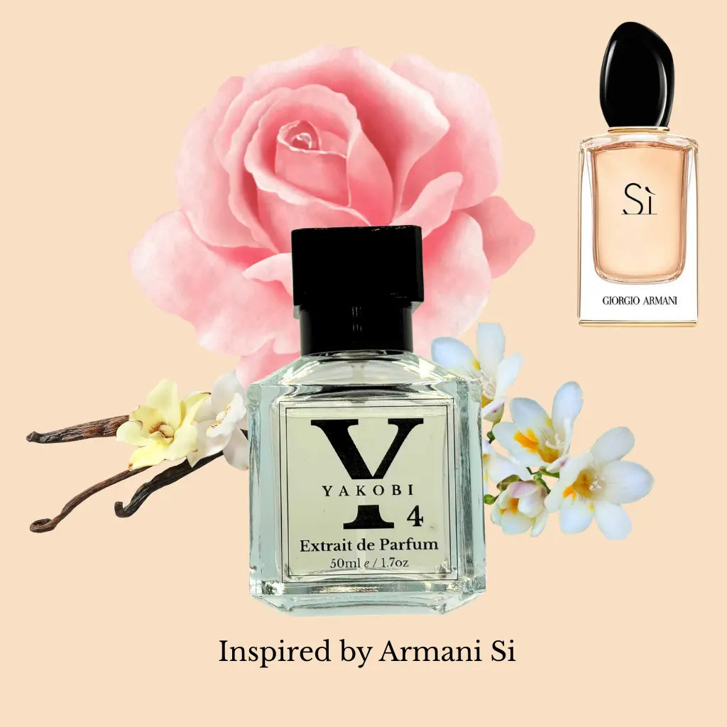 Y4 - 2ml Sample Bottle Inspired by Giorgio Armani Si Eau de Parfum 2013 - Yakobi Fragrance