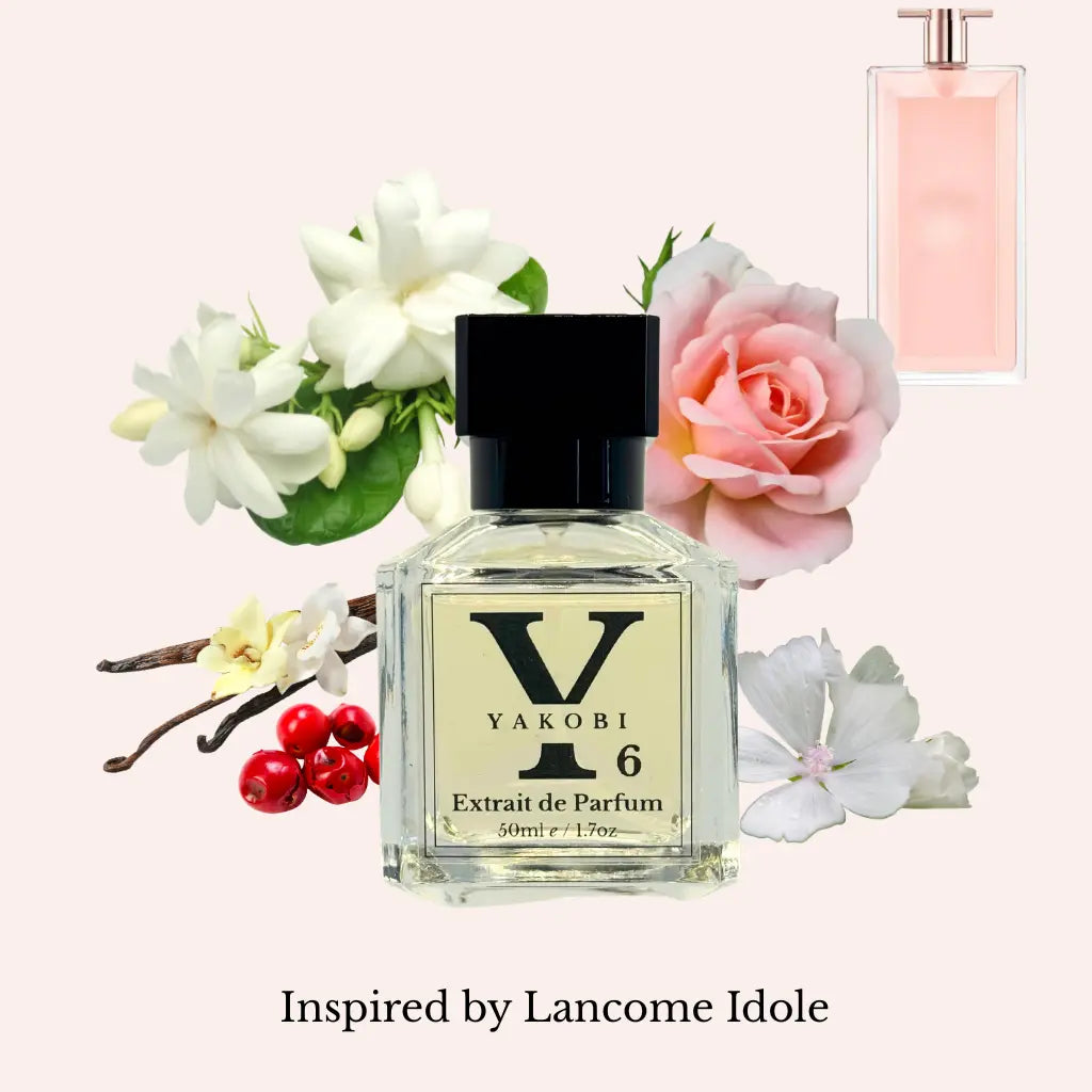 Y6 - 2ml Sample Bottle Inspired by Lancôme Idolé Eau De Parfum 2019 - Yakobi Fragrance