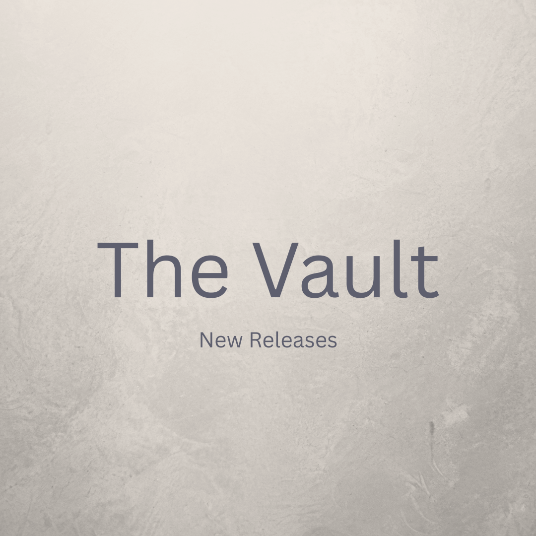 “Minimal stone texture background with ‘The Vault’ and ‘New Releases’ text for Yakobi Fragrance collection.”