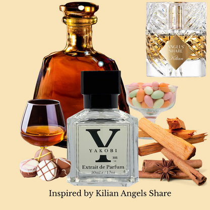 101 LE Inspired by "Kilian Angels' Share" 2020 Yakobi Fragrance