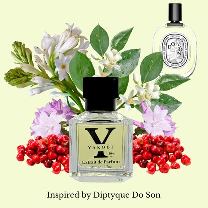 104 LE Inspired by "Diptyque Do Son" 2015 Yakobi Fragrance