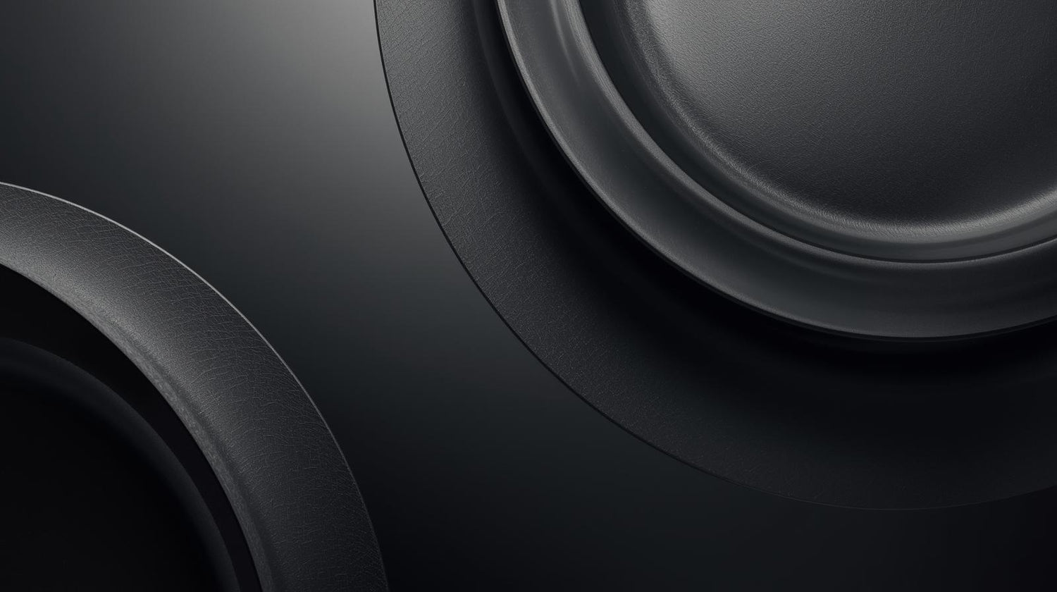 “Abstract dark stone texture background representing luxury extrait fragrance craftsmanship.”