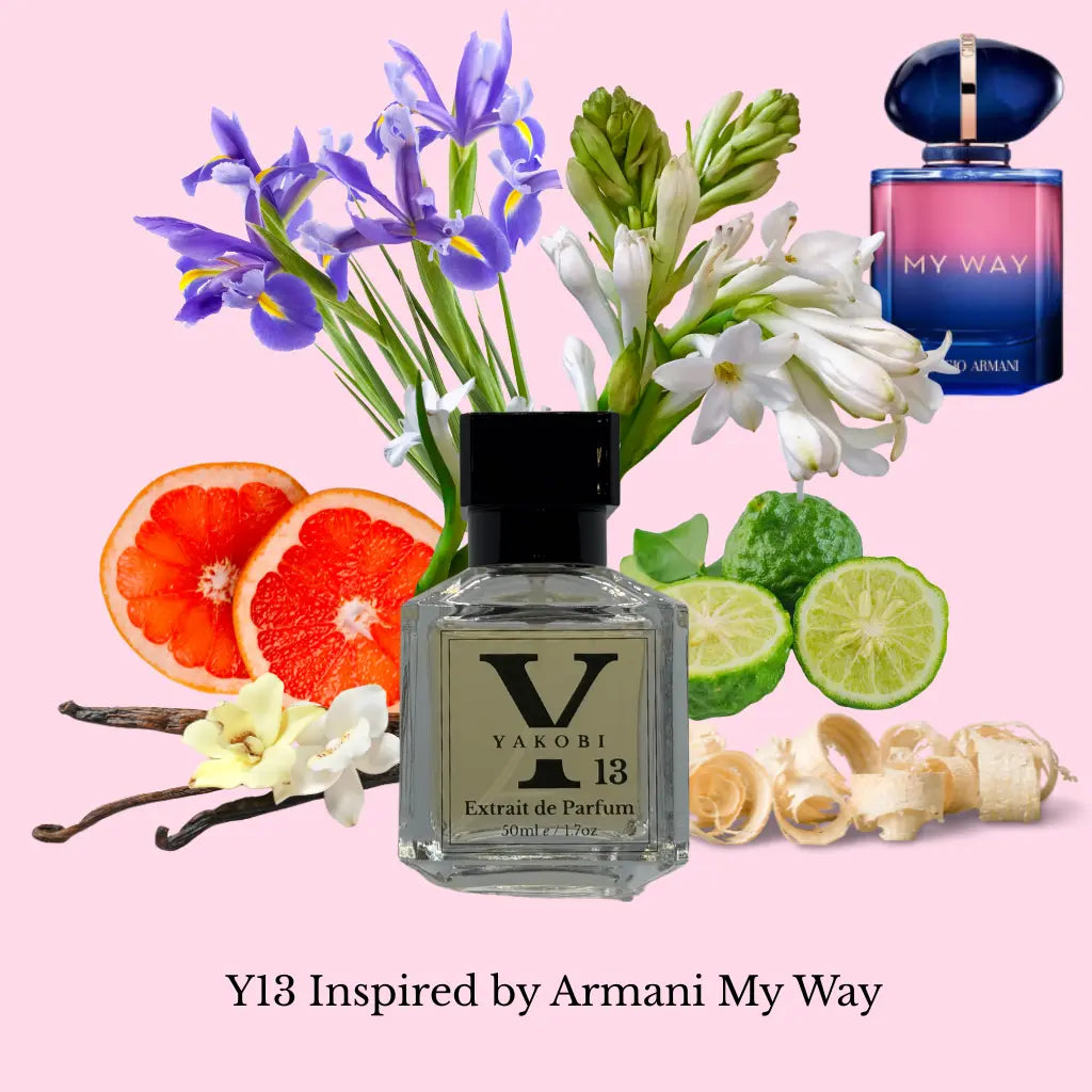 Y13 - 2ml Sample Bottle Inspired by Giorgio Armani My Way Le Parfum 2023 - Yakobi Fragrance