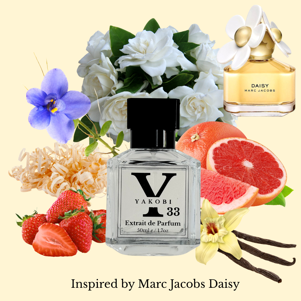 Y33 Inspired by Marc Jacobs "Daisy" 2007 Yakobi Fragrance