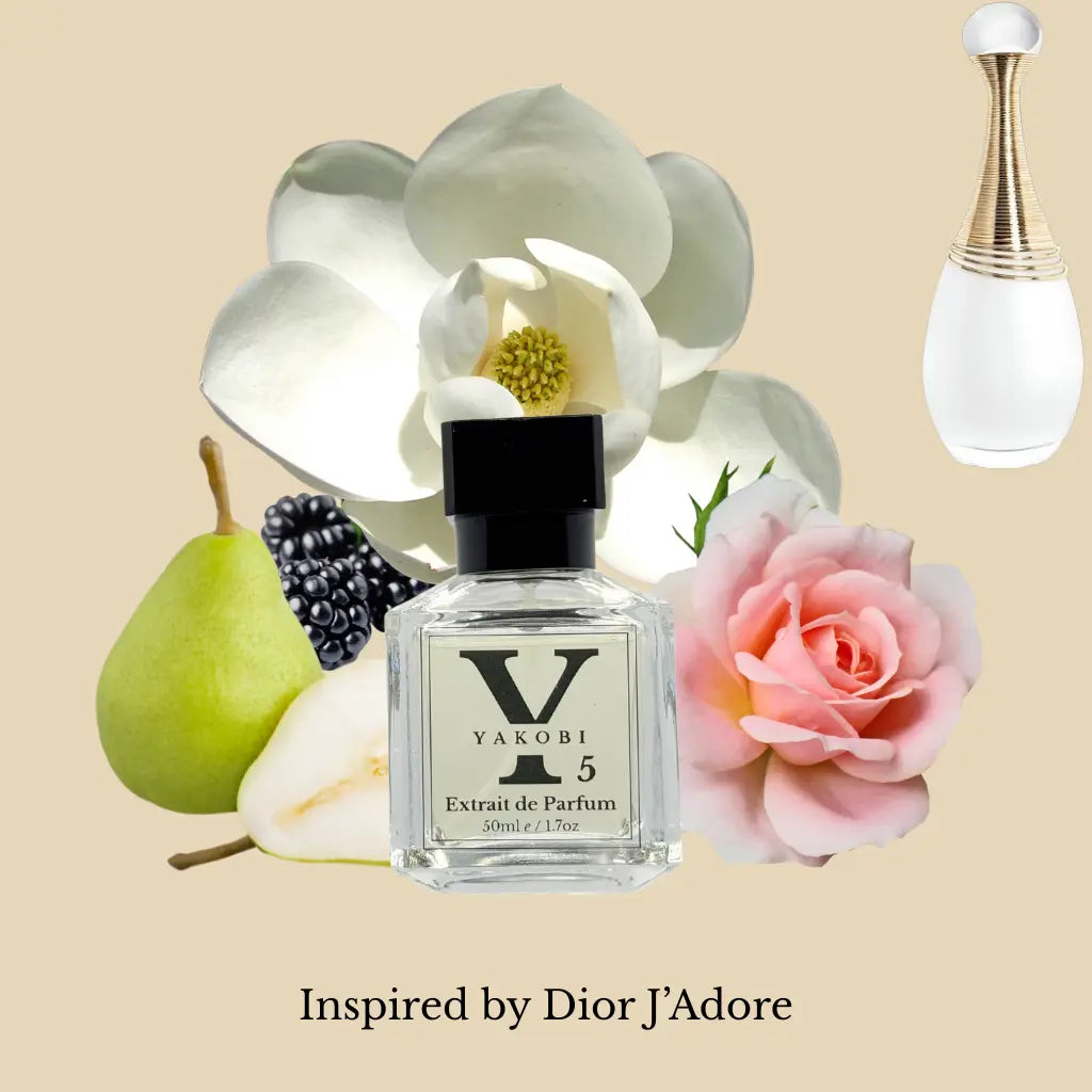 Y5 - 2ml Sample Bottle Inspired by Dior J'Adore Parfum de Eau 2022 - Yakobi Fragrance